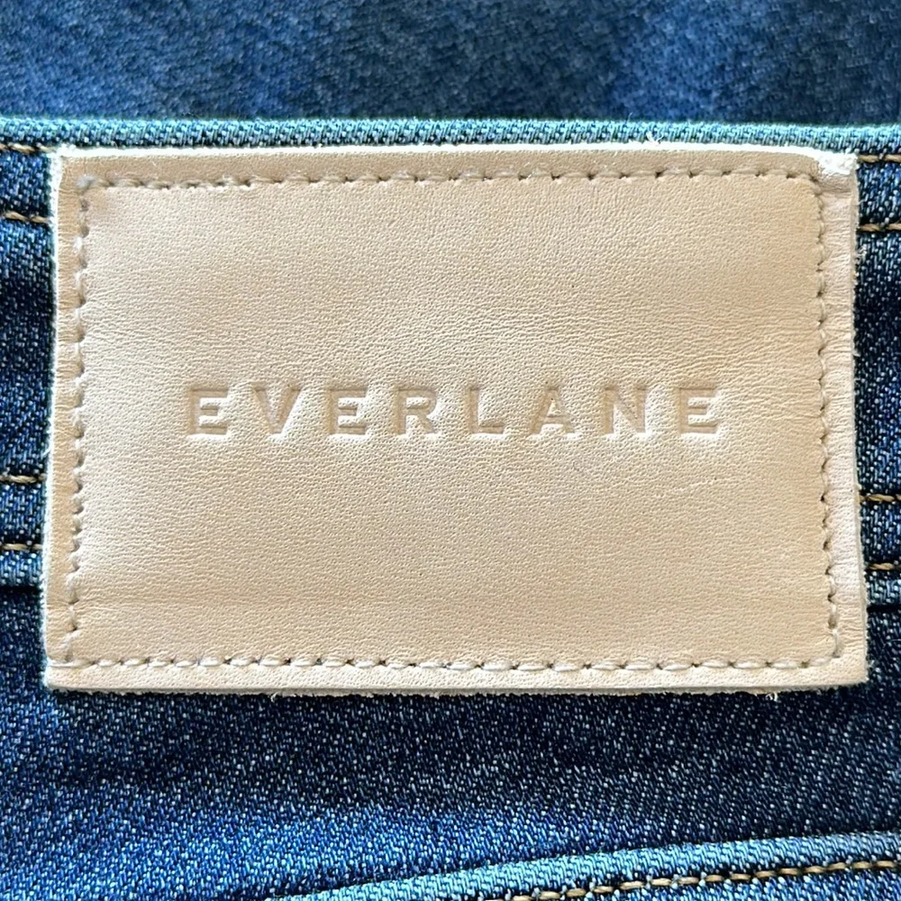 Everlane The Way-High Skinny Jean Stretch Blue Denim Jeans Size 27 High Rise
